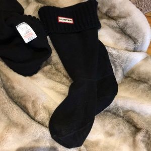 Hunter tall boot socks Large